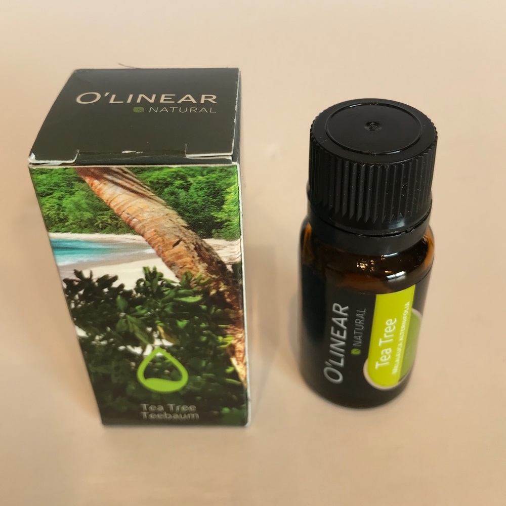 O’LINEAR NATURAL,100% Essential Tea Tree Oil 10ml New no Box